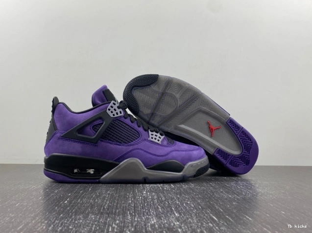 Reps TBK Jordan Suede 4 x Travis Purple Air Scott 0822